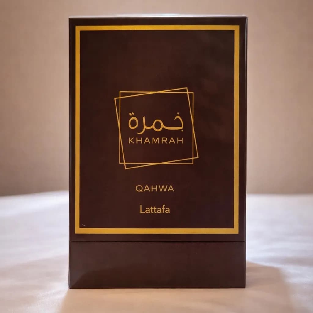 Lattafa Khamrah Qahwa EDP view 1